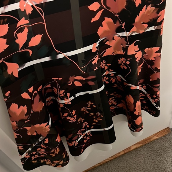 Clover Canyon sleeveless neoprene fall leaves dress, size XS - Picture 2 of 4